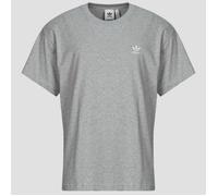 adidas Camiseta Trefoil Essentials Oversized T-Shirt in Gris EU L