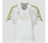 adidas Camisetas de deporte ADIDAS ORIGINALS X LIBERTY LONDON JERSEY in Blanco EU S