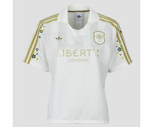 adidas Camisetas de deporte ADIDAS ORIGINALS X LIBERTY LONDON JERSEY in Blanco EU S