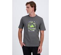 adidas Camo Box - Gris - Camiseta Algodón Hombre talla XL
