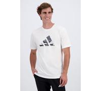 adidas Camo Logo - Blanco - Hombre talla 2XL