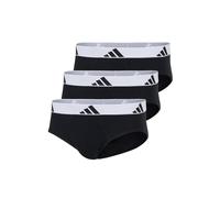 Adidas Calzoncillos para hombre Active Flex Pack de 3 Algodón Negro XXL