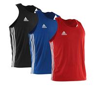 adidas Chaleco de Boxeo, Camiseta sin Mangas para Fitness, Ejercicio de Gimnasio y Entrenamientos, Ligero, Material elástico, Perforadora de Base