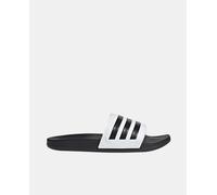 adidas Adilette Comfort Slides, Chanclas Unisex adulto, Cloud White / Core Black / Core Black, 46 EU