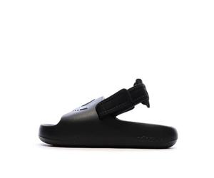 adidas - Chanclas negras Niño/niña Adifom, Negro , 35 EU