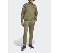 adidas Hombre SPORTSWEAR 3S DOUBLEKNIT TRACKSUIT, olive strata, S