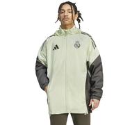 Adidas - Chaqueta All Weather Real Madrid Training 2025-2026, Unisex, Almost Lime, M