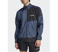 adidas Chaqueta cortavientos de hombre Terrex Trail Running adidas. Azul L