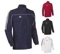 adidas - Chaqueta de chándal Unisex, Color Negro, Unisex Adulto, Color Azul, tamaño Medium