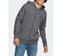 adidas Chaqueta de hombre Essentials French Terry 3 bandas adias. Gris / Negro S