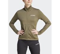 adidas Chaqueta de mujer Terrex Multi Light Fleece Full-Zip adidas. Verde XS