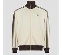 ADIDAS ORIGINALS Cárdigan 'FB' chocolate / blanco lana XLxTallas normales chocolate / blanco lana