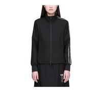 Adidas - Chaqueta Deportiva con Corte Crudo y 3 Rayas Sport Uniform - Sport - Mujer - Negro - M -