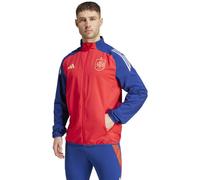 Adidas - Chaqueta España Pre-Match Eurocopa 2024, Unisex, Ray Red-Victory Blue, XL