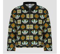 adidas Chaqueta Monogram Allover Print Loose Coach Jacket in Multicolor EU M
