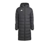 Adidas Chaqueta para hombre (Filled Heavyweight) Tiro24 Long Coat, Black/White, IJ7389, XL