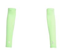 adidas Climacool Arm Sleeve Calentador de Brazos, Lime Burst/Plateado Reflectante, M Unisex Adulto