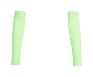 adidas Climacool Arm Sleeve Calentador de Brazos, Lime Burst/Plateado Reflectante, S Unisex Adulto