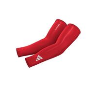 adidas Climacool - Mangas de compresión para brazo - Rojo verdadero - Adulto S/M