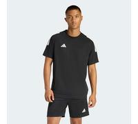 Adidas Climacool Sereno - Camiseta de 3 Rayas para Hombre, Talla L, Color Negro y Blanco