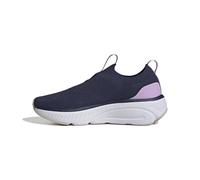 adidas Cloudfoam Go Sock Shoes, Zapatos para Caminar Mujer, Dark Blue/FTWR White/Bliss Lilac, 36 EU
