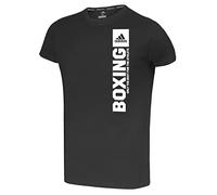 Adidas Community Vertical T-Shirt Boxing, Blackwhite, XL Unisex Kids