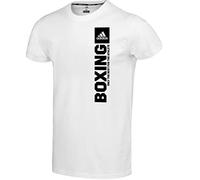 Adidas CLTS21V-B-101 Community Vertical T-Shirt Boxing T-Shirt Unisex Kids WhiteBlack L