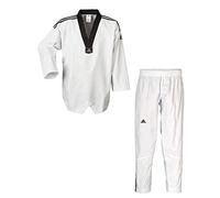 adidas Club Dobok Senior, Blanco/Negro, 180 cm