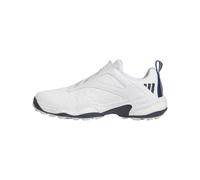 adidas CodeChaos BOA 25 - Zapatos de golf sin pinchos para hombre, Calzado blanco plateado metálico azul marino universitario, 40 EU