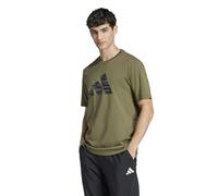 adidas Codes - Camiseta gráfica de Camuflaje para Hombre, Verde, L