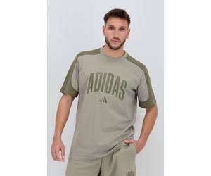 adidas Collegiate - Kaki - Camiseta Algodón Hombre talla L