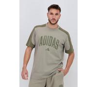 adidas Collegiate - Kaki - Camiseta Algodón Hombre talla XL