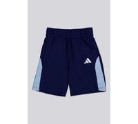 adidas Colour Block - Azul - Bermuda Algodón Niño talla 10