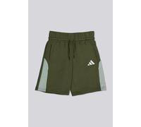adidas Colour Block - Kaki - Bermuda Algodón Niño talla 10