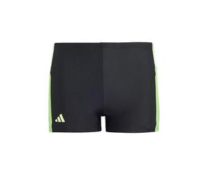 adidas Colourblock 3-Stripes Swim Boxers Bóxer de natación, Niños, Multicolor (Black/Green Spark/Lucid Lime), 18-24 Months