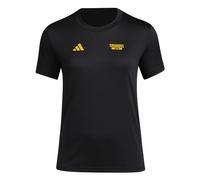 adidas Columbus Crew Local Warp Pre-Game Camiseta de Manga Corta para Mujer Columbus Crew Local Warp Pre-Game Camiseta de Manga Corta, Negro/Columbus Crew, XXL