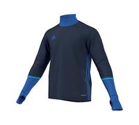adidas Con16 TRG Camiseta, Hombre, Maruni/Azul, L