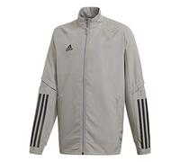 adidas CON20 PRE JKT Sport Jacket, Hombre, Team Mid Grey/Black, XL