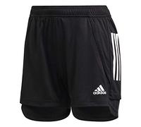 Adidas Con20 TR SHO W Sport Shorts, Mujer, Black/White, L/L