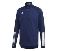 adidas Con20 WRM Top Sweatshirt, Hombre, Team Navy Blue/White, 2XL