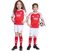 Adidas - Conjunto Arsenal FC Primera Equipación 2025-2026 Niño, Unisex, Better Scarlet-White, 104 cm