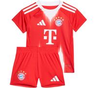 Adidas - Conjunto FC Bayern Primera Equipación 2025-2026 Bebé, Unisex, Red, 68 cm