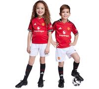 Adidas - Conjunto Manchester United Primera Equipación 2025-2026 Niño, Unisex, Red, 98 cm