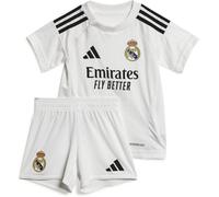 Adidas - Conjunto Real Madrid Primera Equipación 2024-2025 Bebé, Unisex, White, 74 cm