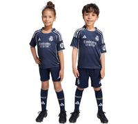 Adidas - Conjunto Real Madrid Segunda Equipación 2025-2026 Niño, Unisex, Blue, 110 cm