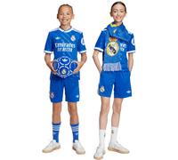 Adidas - Conjunto Real Madrid Tercera Equipación 2025-2026 Niño, Unisex, Blue, 140 cm