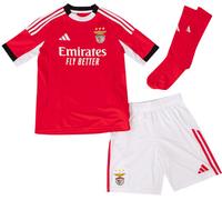 Adidas - Conjunto SLB Benfica Primera Equipación 2025-2026 Niño, Unisex, Benfica Red-White, 128 cm