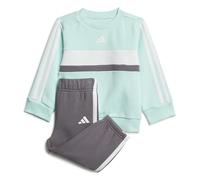 adidas Conjunto unisex infantil de 3 rayas de forro polar Tiberio de 6 a 9 meses