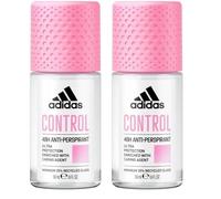 Adidas - Control Anti-Perspirant Roll On, desodorante en formato roll on 50 ml (Paquete de 2)