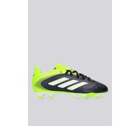 adidas Unisex niños Copa Pure III Club Firm Ground/Multi Ground Football Boots Kids, Core Black/Cloud White/Lucid Lemon, 28 EU